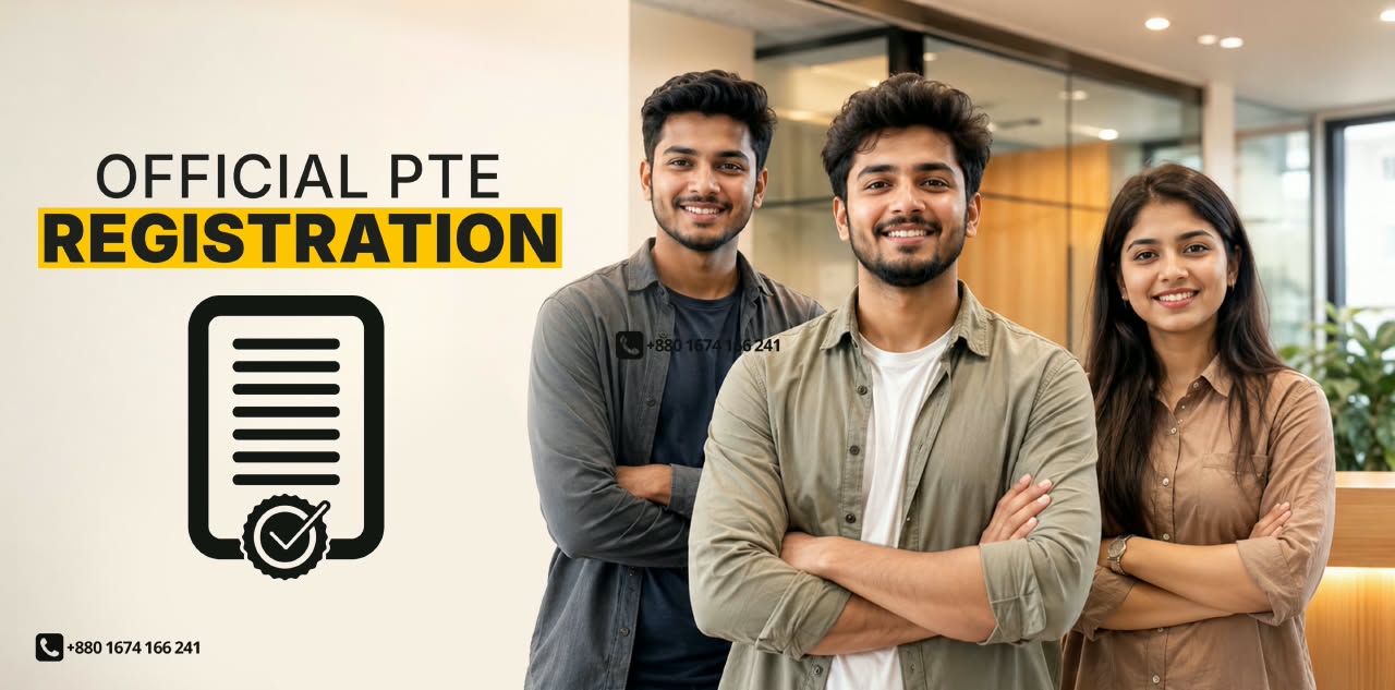 PTE Registration Card Image