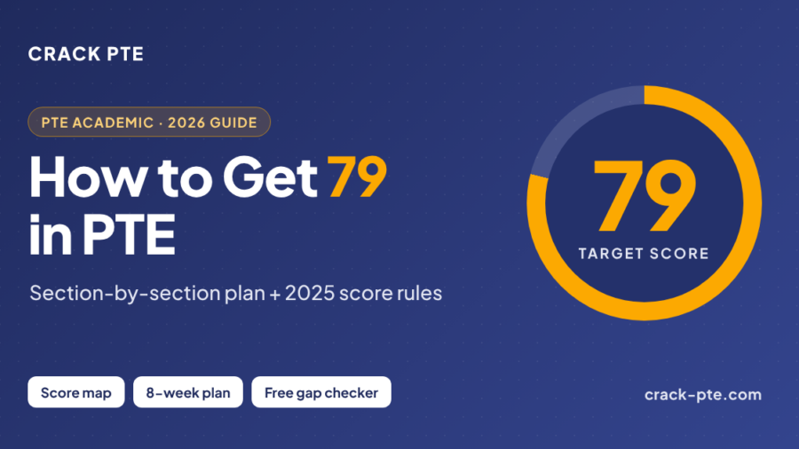 How to Get 79 in PTE: Section-by-Section Plan